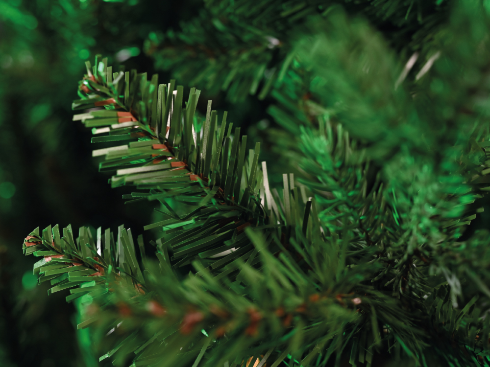 Nahaufnahme eines PVC-Zweigs